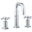 Widespread Bathroom Faucet with Drain-26612946