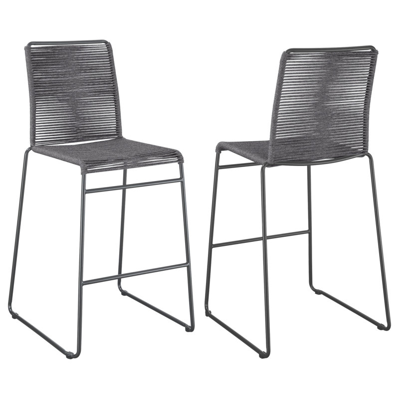 Ensemble de 2 chaises de bar Jerome