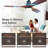 Kemp 52" W LED Standard Ceiling Fan-2009111799
