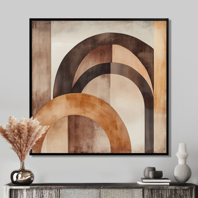 Art mural abstrait terre, terre cuite, Neuilly