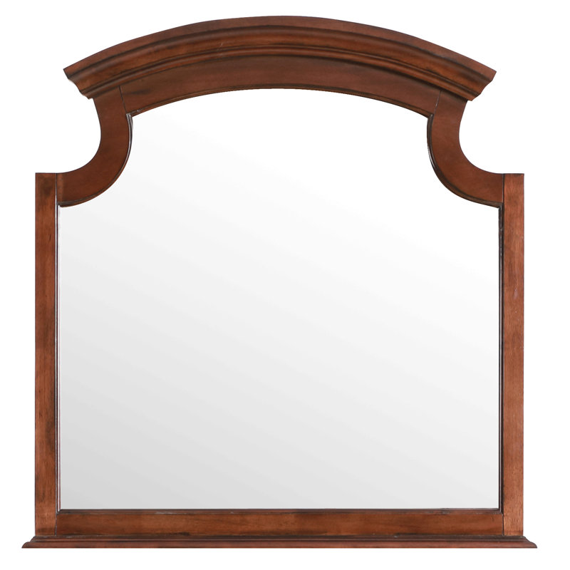 Miroir pour salle de bain, hall d'entrée, cappuccino, Brun