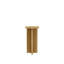 Console en bois massif Crosby avec tablette inférieure-1722978892