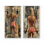 «Gym Model Woman Lifting The Deadlift I», ensemble de 2 pièces d'art mural-1256254271-1256254262-1256254248