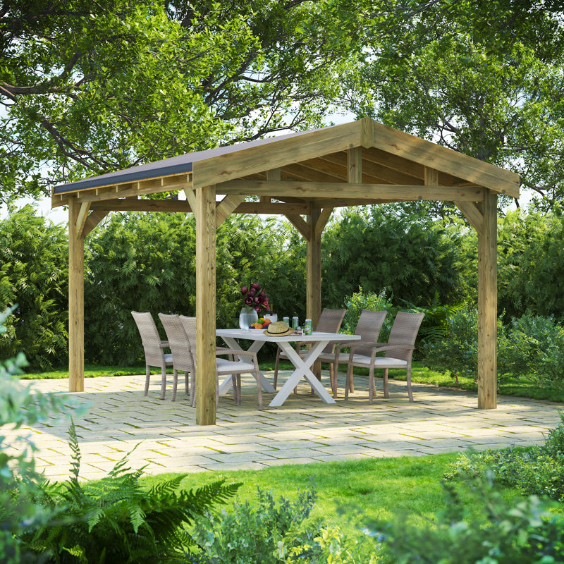 Powersheds 14 x 12ft Apex Gazebo