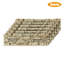 1,37 po X 4 pi X 1 pi Panneaux muraux décoratifs en polyuréthane imitation pierre de ton terre empilée (paquet de 6)