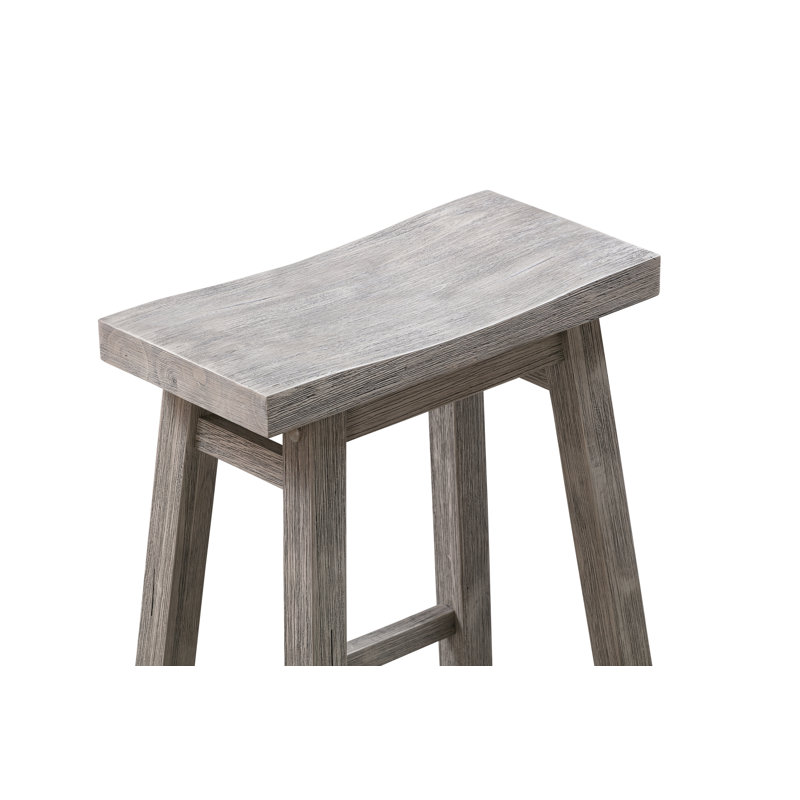 Tabouret Alessandro, Gris tempête métallique, Tabouret de comptoir (siège d'une hauteur de 24 p, 2