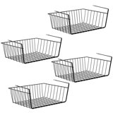 Space-Saving Storage Rack Hanger Slide Rail Under Cabinet Storage Rack Wire Basket