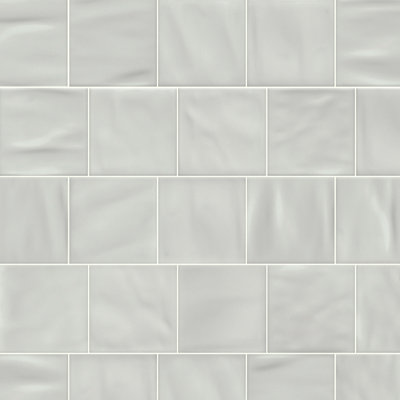 Craft II Gray 4 in. x 4 in. Glossy Ceramic Wall Tile (11.84 sq. ft./Case)