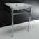 Kingston Brass Dreyfuss 25-Inch Ceramic Console Sink with Stainless Steel Legs