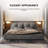 Lieselene Low Profile Standard Bed Frame-129077073-131590157