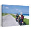 Rear View Of Two Men Riding On Motor Scooters Isla Mujeres Mexico by Jerry Driendl Photography - Print-1464275392