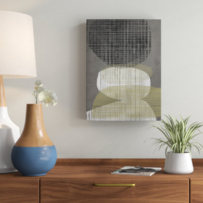 « resting shapes iv », impression sur toile tendue