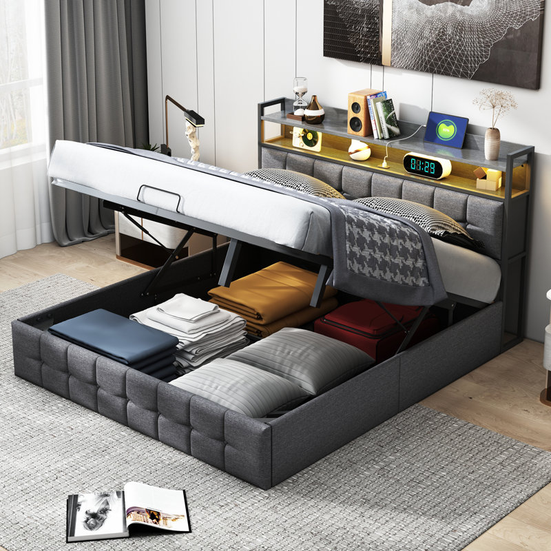 Bed, Grey