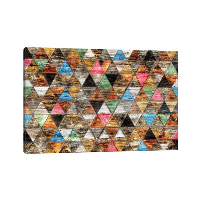 Shabby LCD Chic - Wide by Diego Tirigall - Wrapped Canvas Print