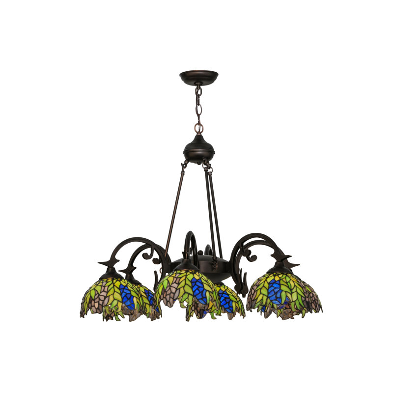 Meyda Tiffany & Stained Glass 6 - Light Chandelier