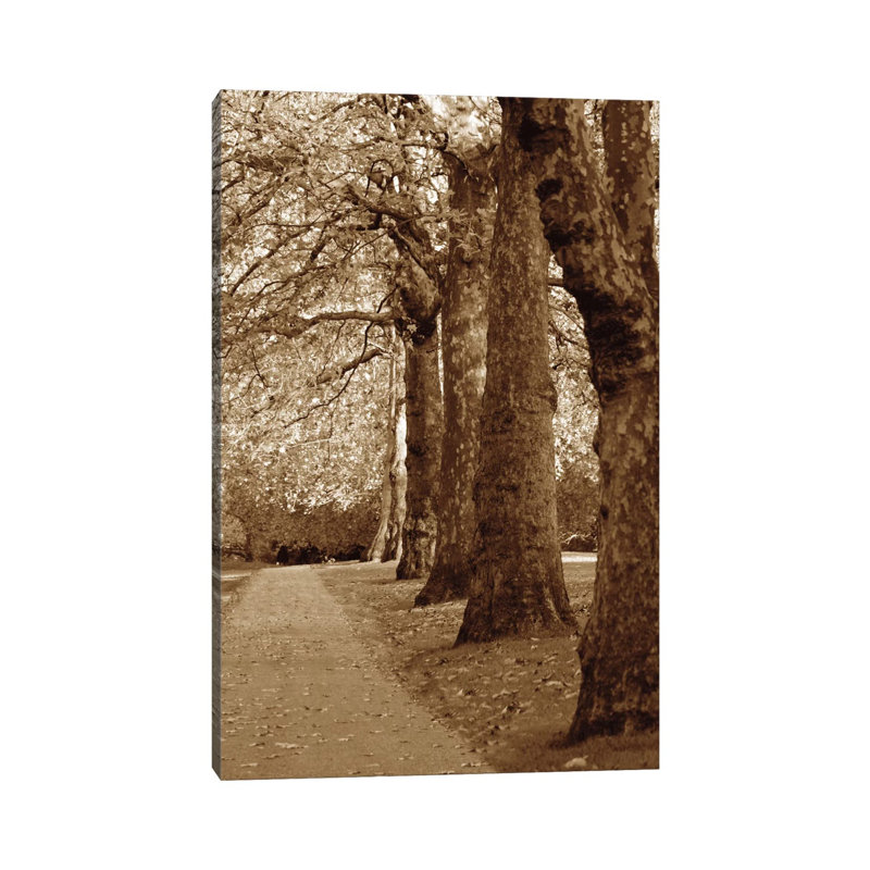 Autumn Stroll I by Boyce Watt - Wrapped Canvas Print, 20.32 cm H x 30.48 cm W