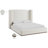 Solange Linen Textured Fabric Upholstered Bed-1816615704