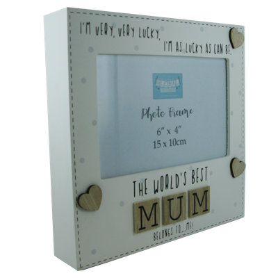 Jacinta Cream Single Picture Frame