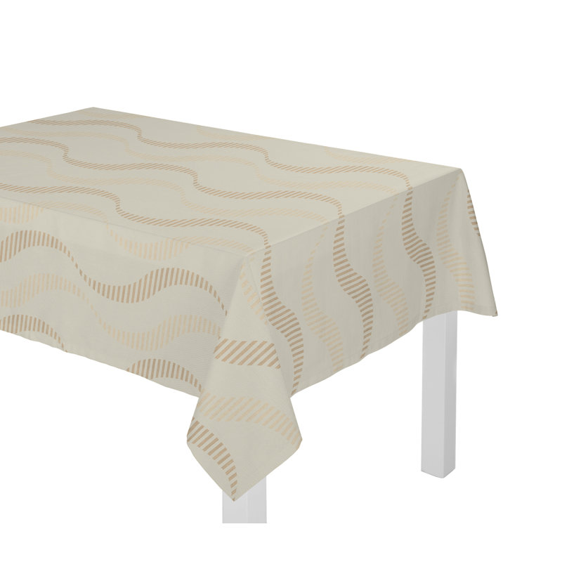 Maxeen Tablecloth, Cream, 130cm W x 190cm L