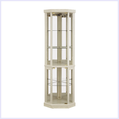 Vitrine vitrée moderne avec rangement