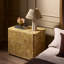 Mullins Nightstand-Natural Mappa Burl