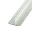 Moulure en T en aluminium à finition anodisée transparente (satinée) Outwater 3/4 de longueur 46 po (paquet de 3)
