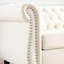 Velours beige 3 + 3 - Design ergonomique et coussins moelleux 3 + tissu respirant-1849633832