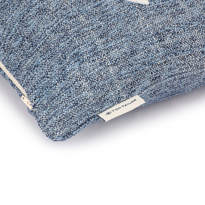 Blue Rectangular Cushion Cover