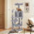 44-Inch Multi-Level Cat Tree, Indoor Cat Tower-1603903477