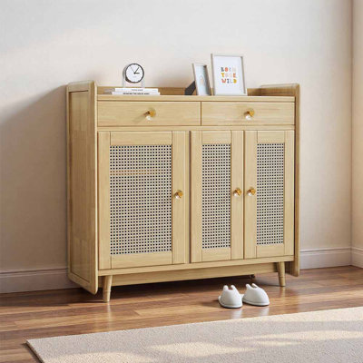 Japanese style home storage shoe cabinet
