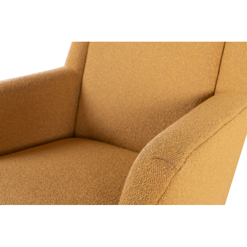 Leman Lounge Chair, Odense Ocre Polyester