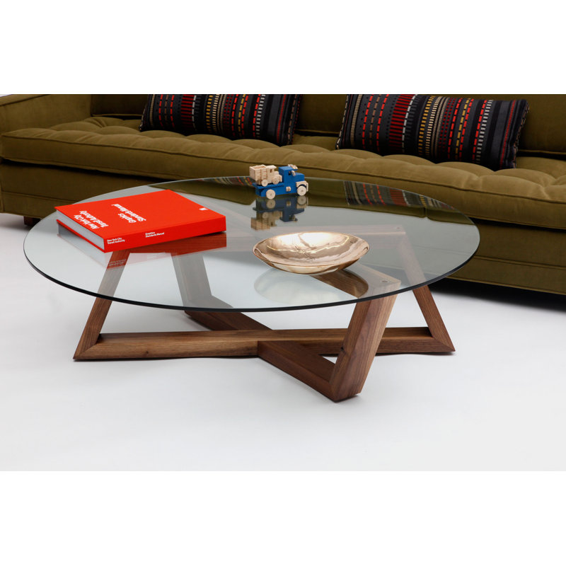 Focal Coffee Table, Walnut, 14" W x 38" L x 72" W