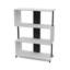 Brooklinn 32 cm H x 108 cm W Steel Geometric Bookcase-1695267973