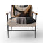 Fauteuil d'appoint rembourré Gold Touch Art Deco I-367146967