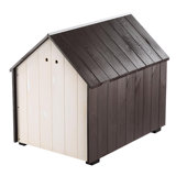 Wood Portable Igloo Style Dog House