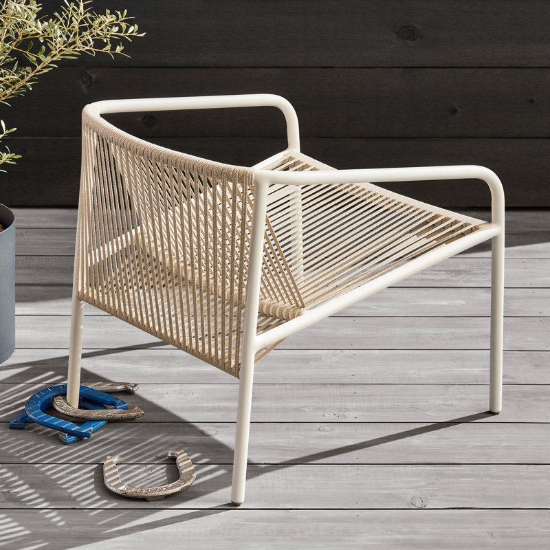 Lookout Outdoor Lounge Chair, Carbon