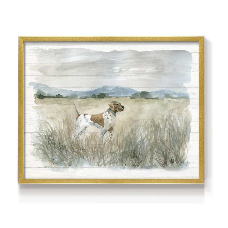 Wetland Lookout - Reproduction encadrée - réaménageable, Or, H 8 po x l 10 po