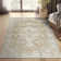 Purl Chenille Mashine Washable Vintage Indoor Arae Rug with Non-Slip Backing for Bedroom Living Room Kitchen Entryway