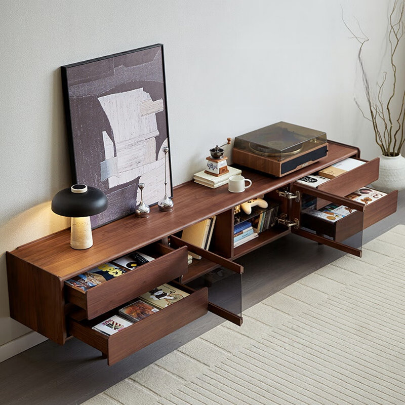 American Retro Solid Wood TV Cabinet