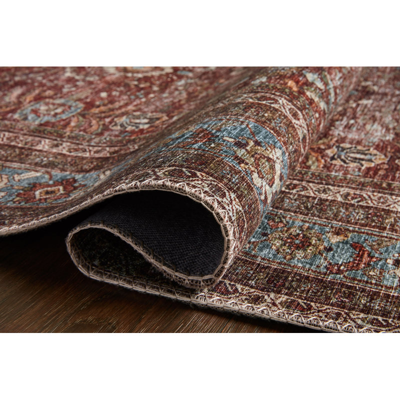 Gertrudes Oriental Indoor Rug, Rectangle 7'6" x 9'6"