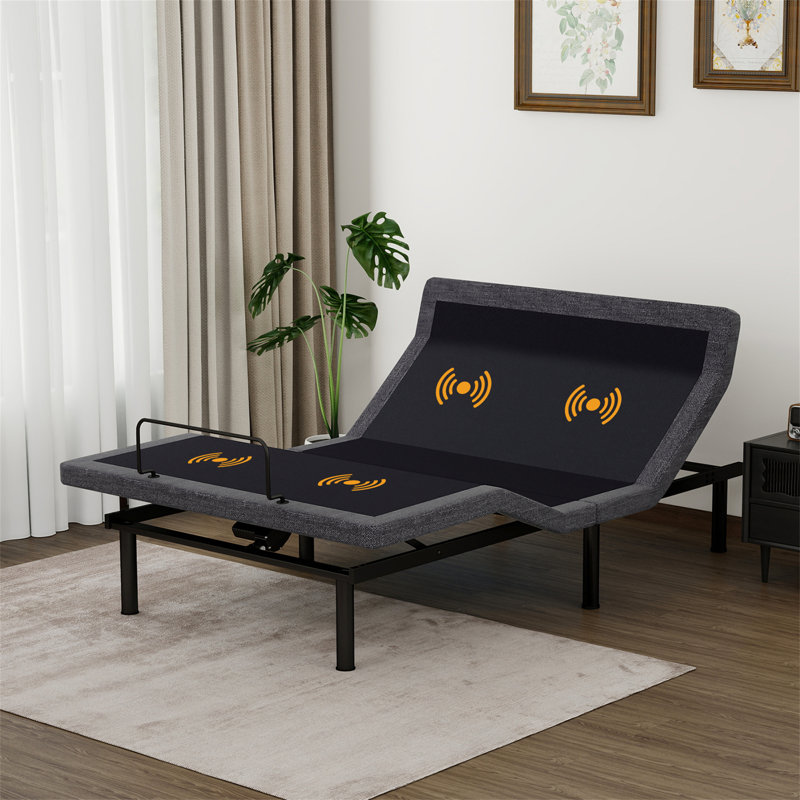 Lit réglable Alwyn Home, Complet/Double