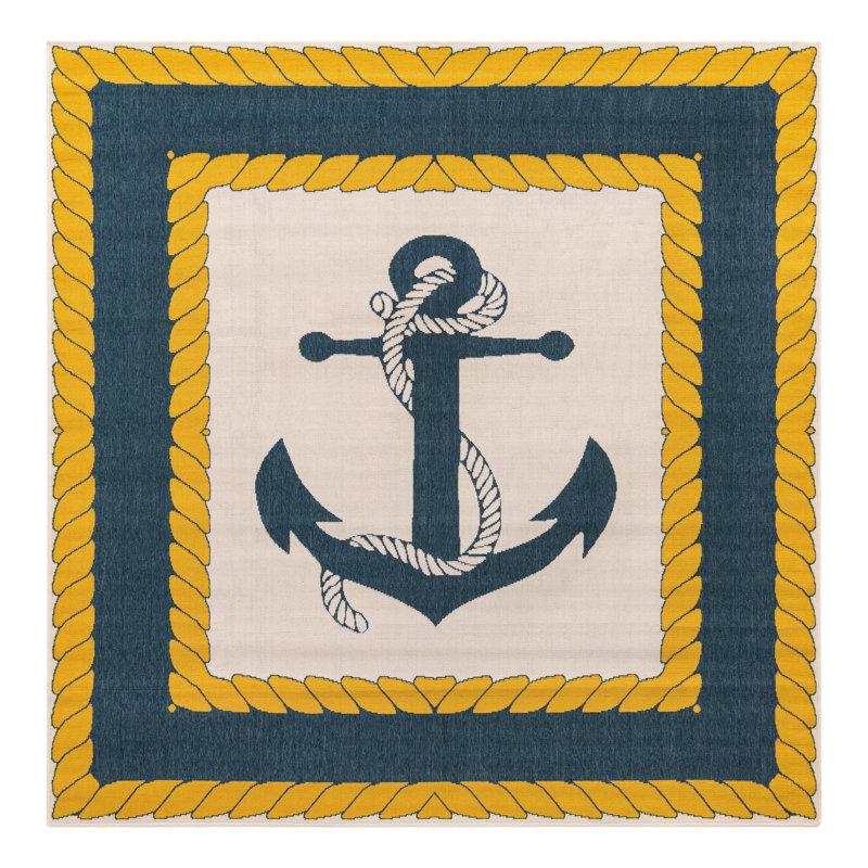Callet Indoor / Outdoor Rug, Square 7'10"