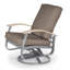 Chaise de patio pivotante avec coussin Askar-19643660-19643684-19643686