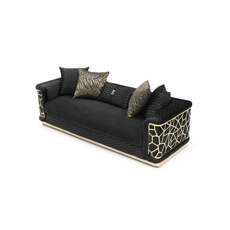 Canapé élégant Talia G0997A-S, Noir