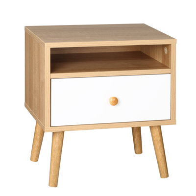 Montevia 40cm W Manufactured Wood Bedside Table