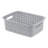 Sterilite Small Weave Basket, Decorative Storage Bin, Organize the Closet, Bathroom or Classroom