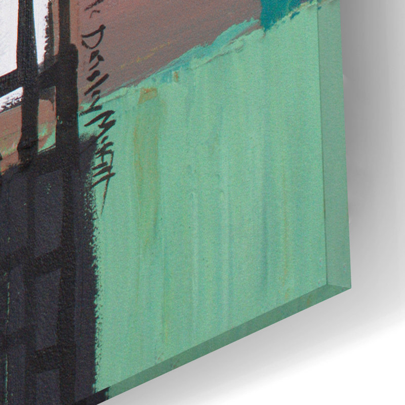 "Dans l'autre" par Michelle Daisley Moffitt, H 12 po x l 12 po