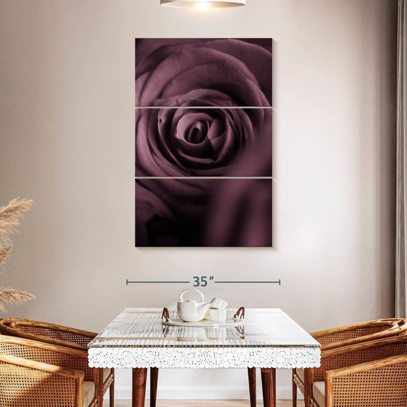 Harnek rose mauve foncé I, H 45 po x l 28 po