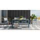 Limetta 72" Composite/Aluminum Backless Dining Bench
