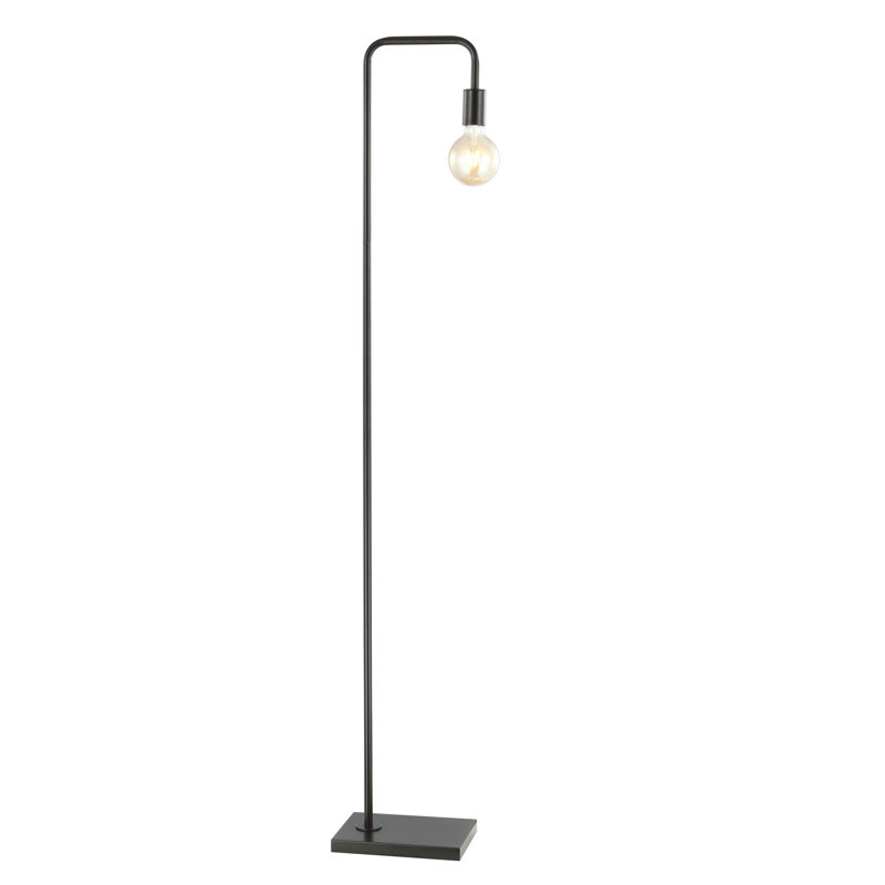 60'' Dark Gray Task Floor Lamp